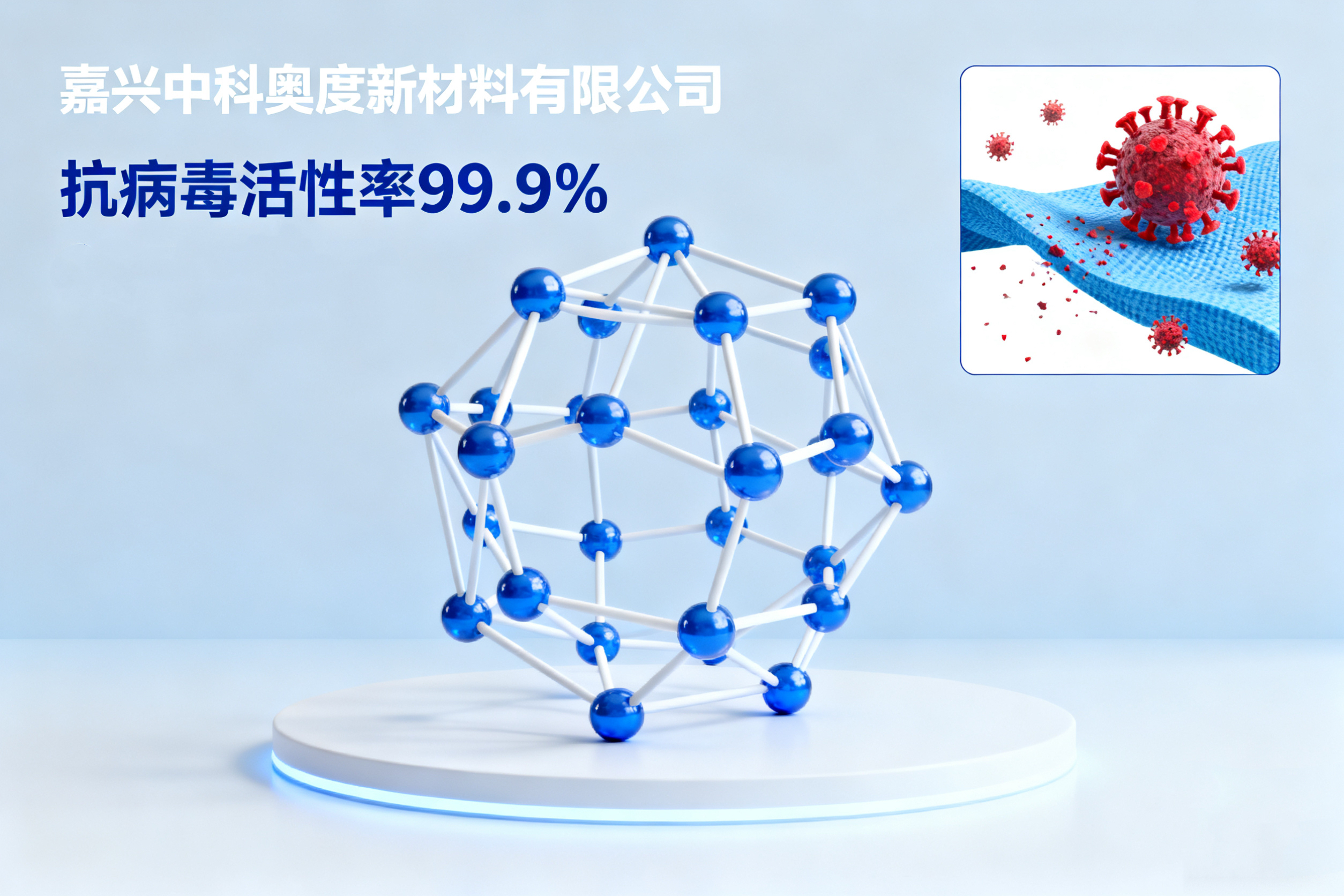 捷报 | 中科奥度纳米抗病毒新材料获重大突破